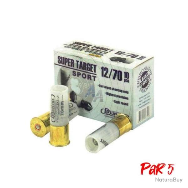 Balles Dupleks Super Target Solid Steel Training - Cal. 12/70 Par 1 - Par 5