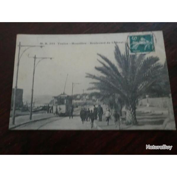 CP  dpt  83  TOULON LE MOURILLON  BD DU LITTORAL