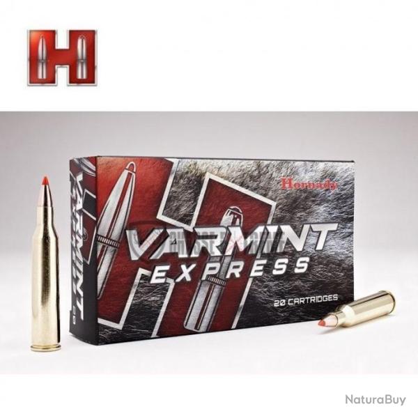 20 Munitions HORNADY Varmint Express 6mm Creedmoor 87 Gr V-Max