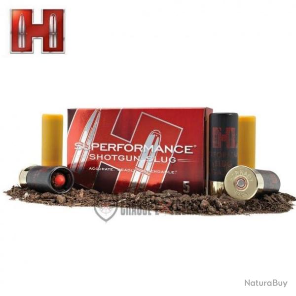 5 Munitions HORNADY Cal 12 Ga Slug 300 Gr Mfx