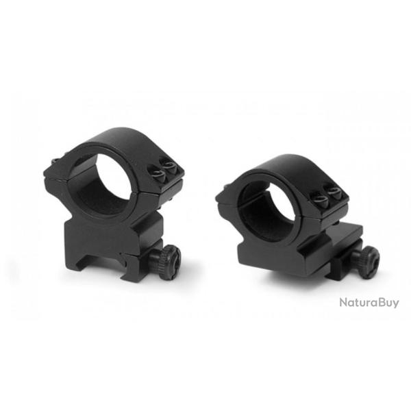 Colliers en Acier - PAIRE D'ATTACHES DUAL-T DOUBLE DIAM�TRE - KONUS