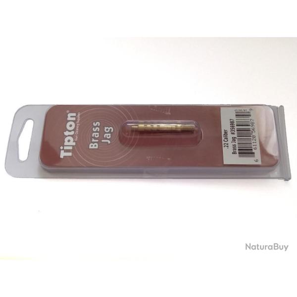 Pousse chiffon (jag) en laiton cal. .22 LR - Tipton 356987