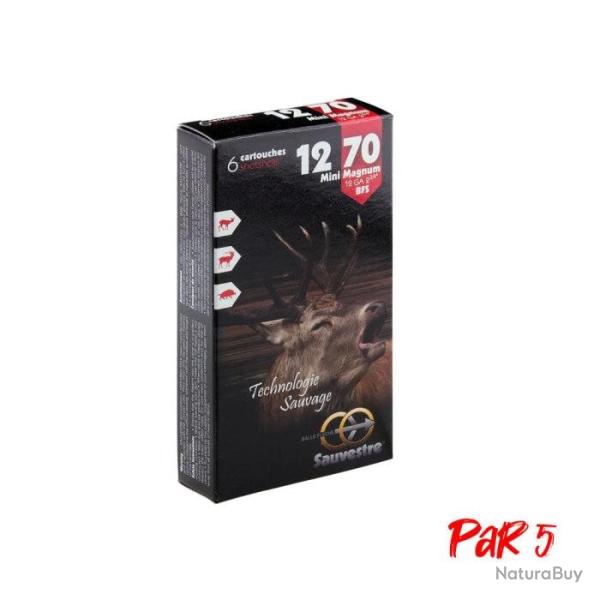Balles Sauvestre mini Magnum - Cal. 12/70 Par 1 - Par 5