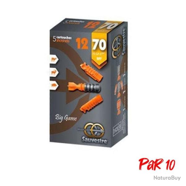 Cartouches Fusil Sauvestre - BFF - Cal. 12 - Par 10