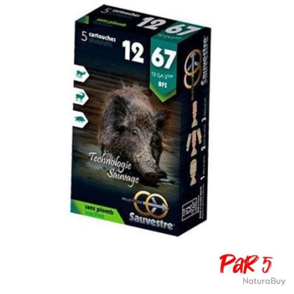 Cartouches Fusil Sauvestre BFS Sans Plomb - Par 5 / 12