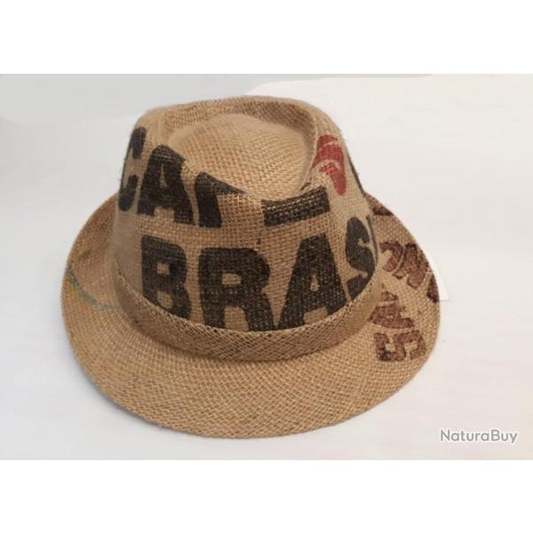CHAPEAU TOILE DE JUTE T59