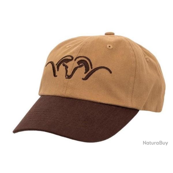 CASQUETTE BLASER BICOLORE BEIGE MARRON