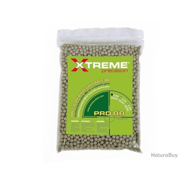 Sachet 0,20g Bio de 3500 billes airsoft - Xtreme Precision�