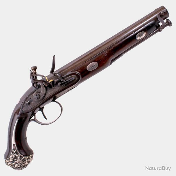 PISTOLET D'OFFICIER TATHAM & EGG EN Cal. 16