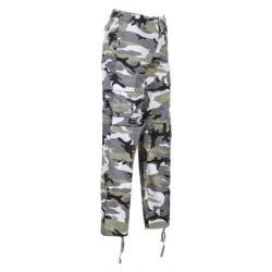Pantalon BDU enfant Urbain gris Percussion