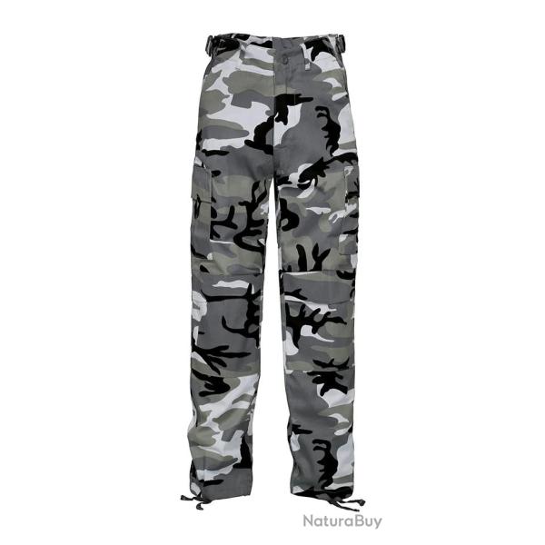 Pantalon BDU enfant Urbain gris Percussion