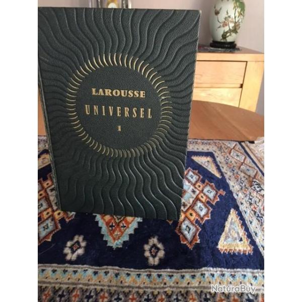 livre ancien Larousse universel tome 1 anne 1949