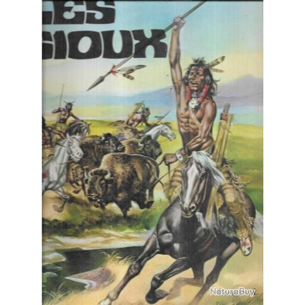 les sioux de sergio gabaglio , am�rindiens  ouest am�ricain. western.