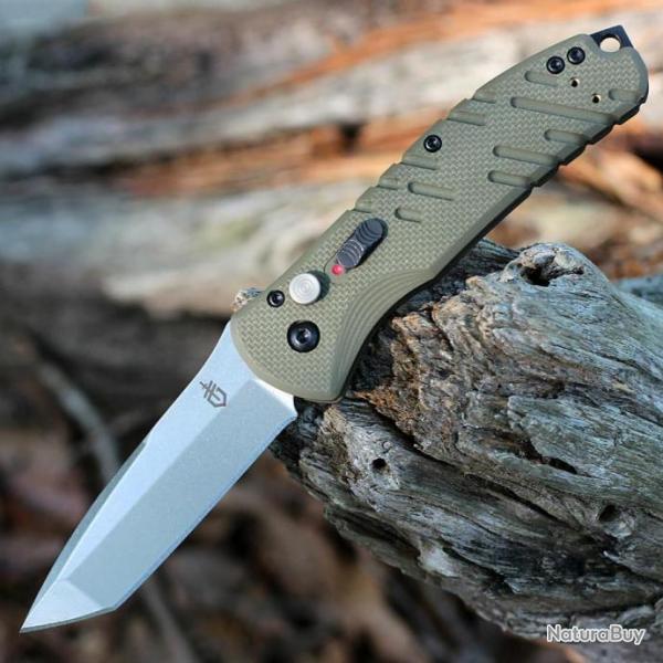 Couteau Gerber Propel Downrange Automatique Lame Acier S30V Manche G10 Plunge Lock Clip USA G1308