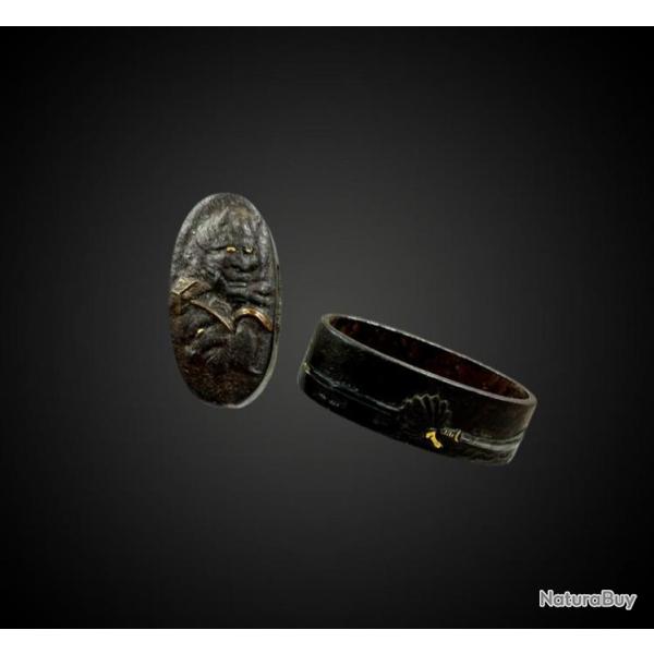 FUCHI KASHIRA - Priode Edo (1603-1868) - Japon