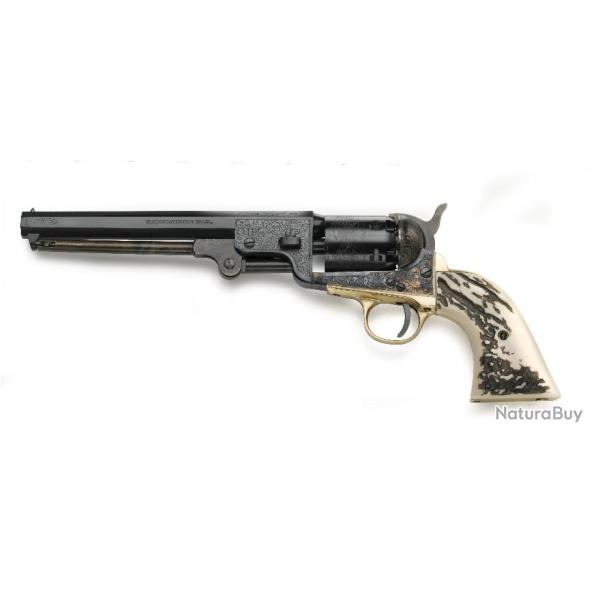 REPLIQUE 1851 NAVY YANK ACIER DELUXE STAG CAL 44 PN EPH