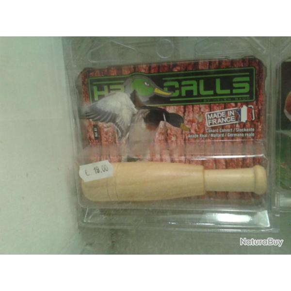 Un appeau neuf Canard Colvert