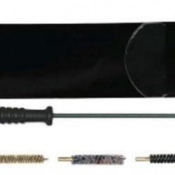 Kit de nettoyage pour arme de poing cal. .357 / 9mm - 1 tige gain&eacute;e - pochette