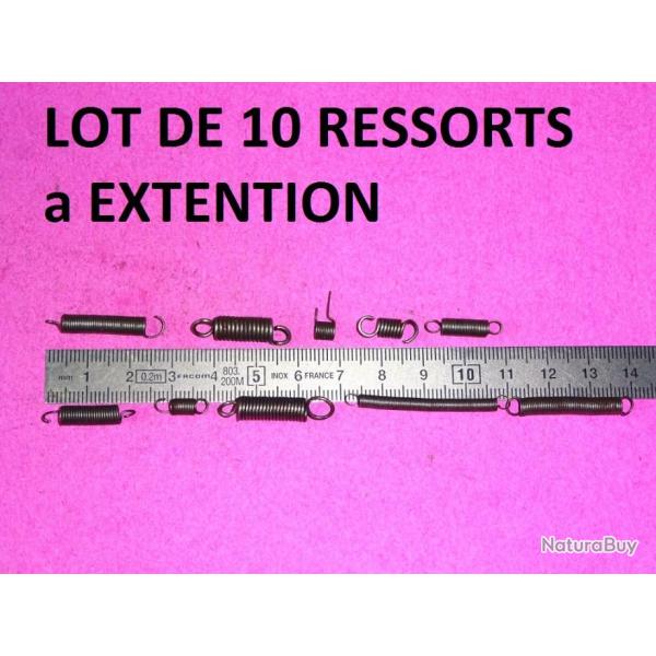 lot de 10 ressorts a extension armurerie - VENDU PAR JEPERCUTE (D22F175)