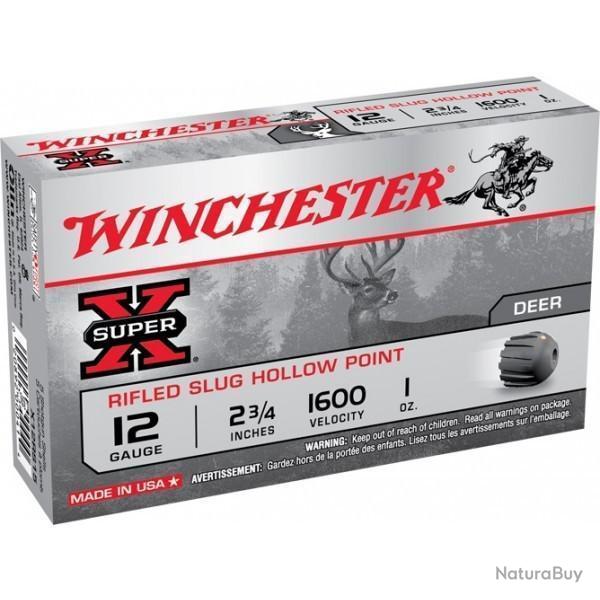 Munitions WINCHESTER SUPER X slug Cal.12/70 28g PAR 25