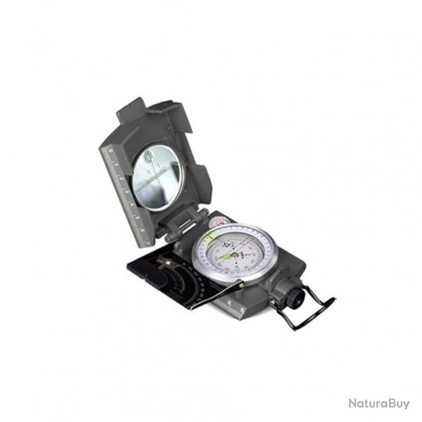 Boussole KONUSTAR-10 en m�tal, gris avec liquide et clinom�tre - KONUS