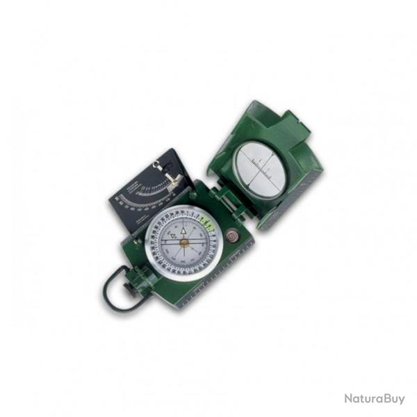 Boussole KONUSTAR-11 en m�tal, vert avec liquide et clinom�tre - KONUS