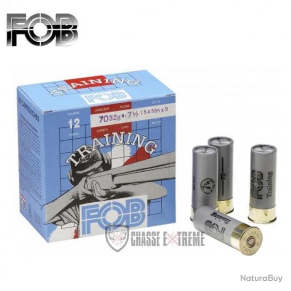 25 Cartouches FOB Training 32G Cal 12/70 Pb N�7.5