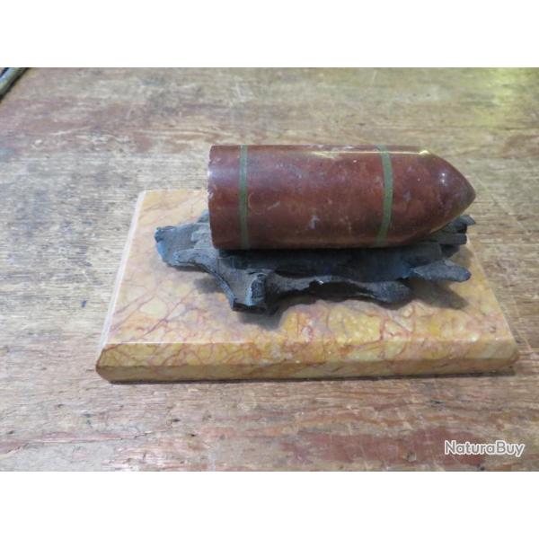 presse papier �clat d'obus NAMUR 1914