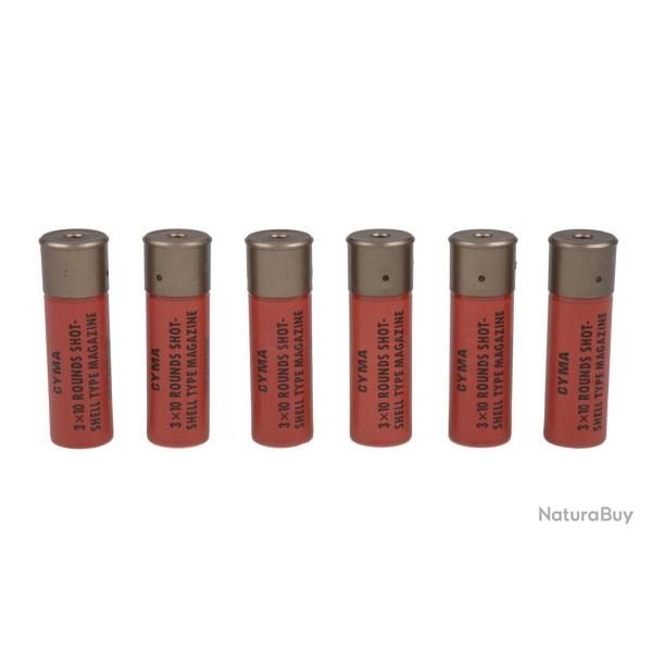 Cartouche 30 Billes (Pack de 6) Single Shot & 3-Burst (Cyma)