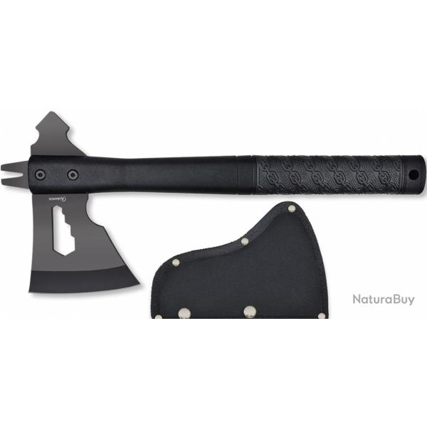 Hache Albainox noire avec sa Housse nylon