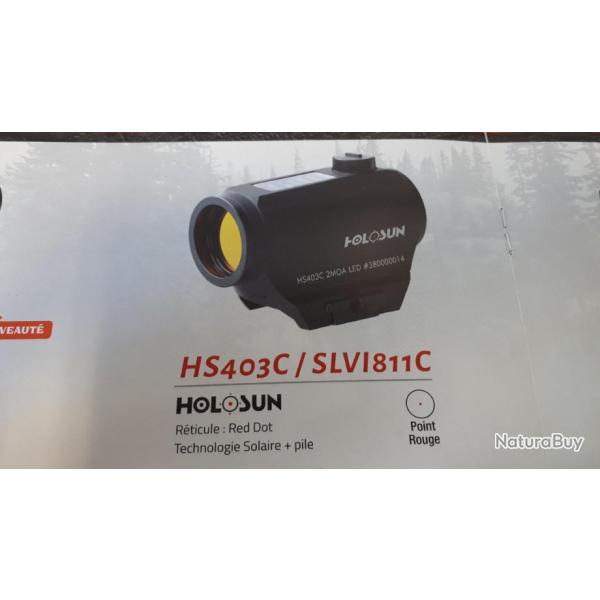 POINT ROUGE HOLOSUN HS403C/SLVI811C