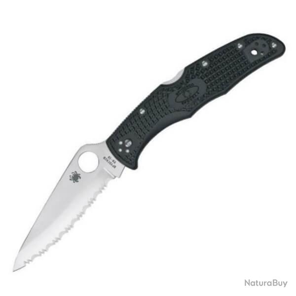 Couteau de poche Spyderco Endura 4 Noir dent�