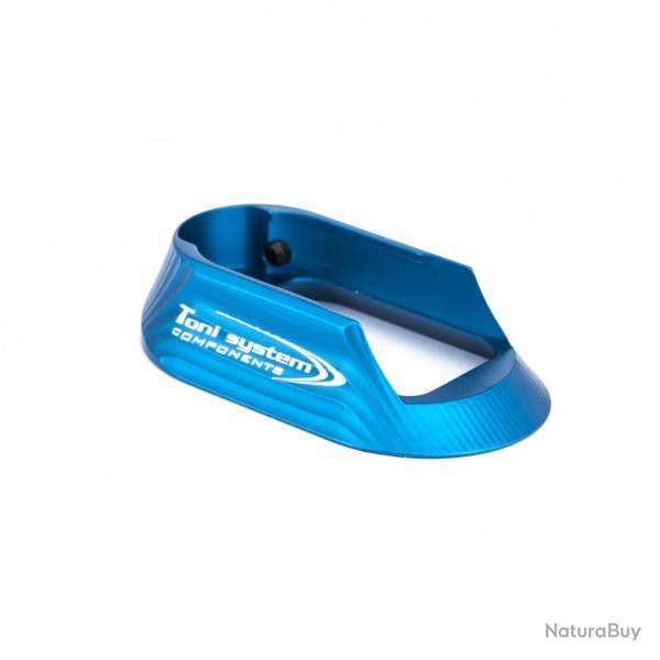 Bas de poign� en aluminium pour CZ Shadow 1 - TONI SYSTEM - Bleu