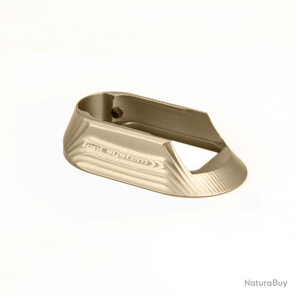 Bas de poign� en aluminium pour CZ Shadow 1 - TONI SYSTEM - Sable