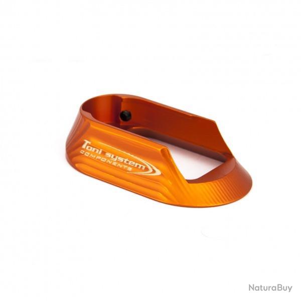 Bas de poign� en aluminium pour CZ Shadow 1 - TONI SYSTEM - Orange