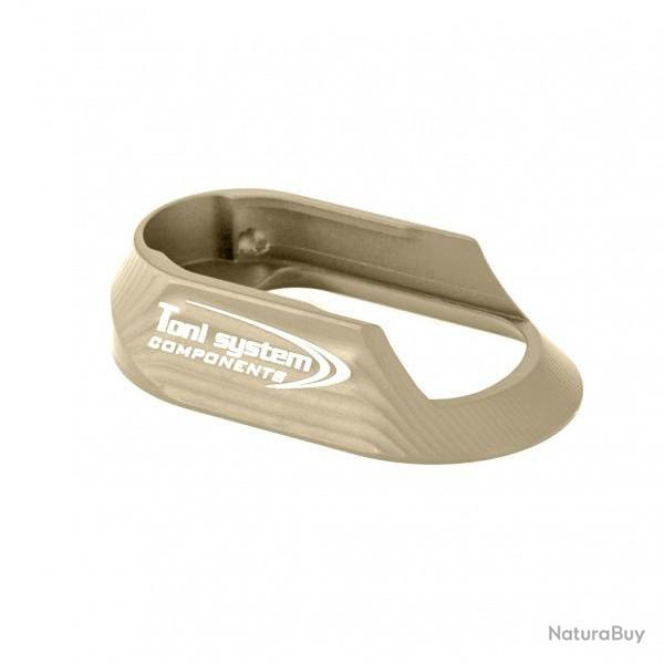 Base de poign�e en aluminium pour CZ Tactical Sport orange - TONI SYSTEM - Sable