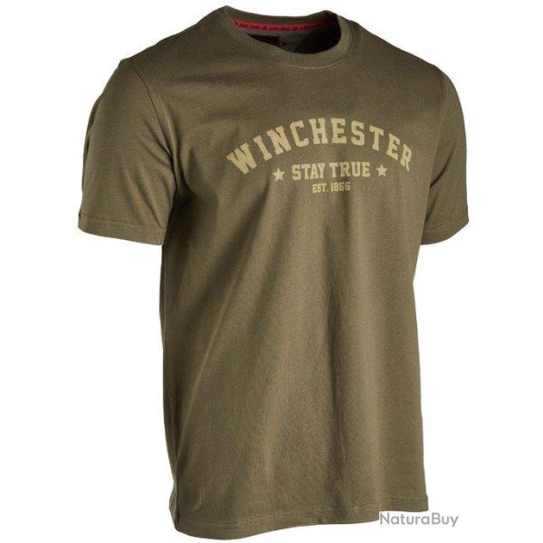 Tee shirt � manches courtes Rockdale olive Winchester