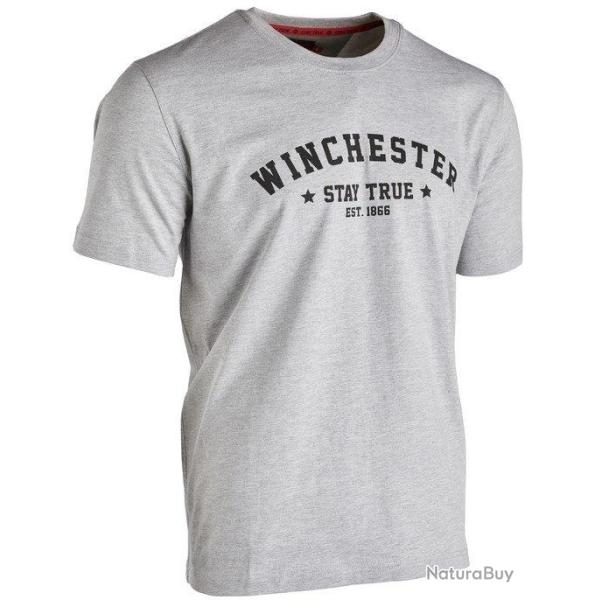 Tee shirt � manches courtes Rockdale gris Winchester