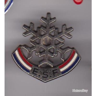 Broche ESF Ski 1ère étoile E.A.E – Médaille Vintage France