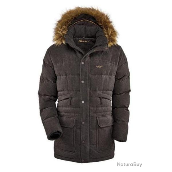 VESTE BLASER DOWN VINTAGE HOMME MARRON TAILLE S