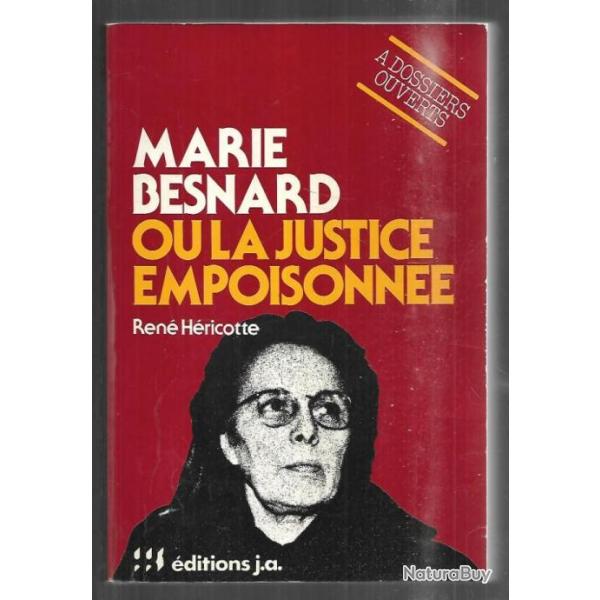 marie besnard ou la justice empoisonn�e de ren� h�ricotte