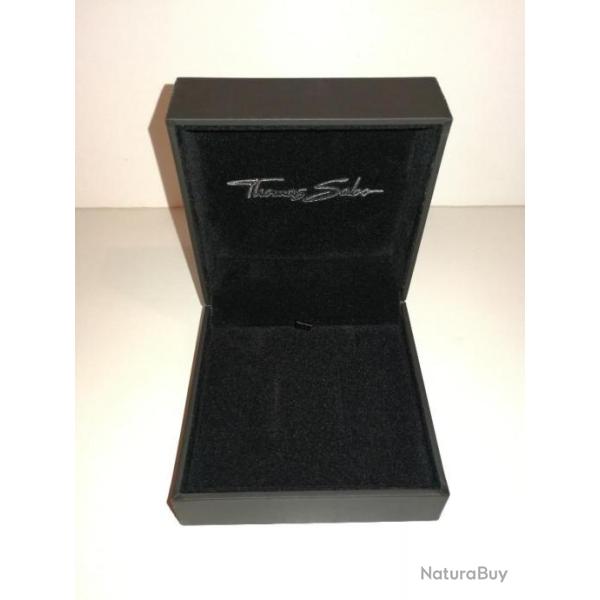Boite � bijoux Ecrin pour alliances Mariage Thomas Sabo 9 x 9 cm Boucles d'oreilles etc...