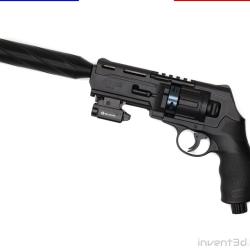 Mod&eacute;rateur pour HDR50/HDP50 canon Filet&eacute; M15x1 - Mod. &Oslash;33mm L.14cm CO2