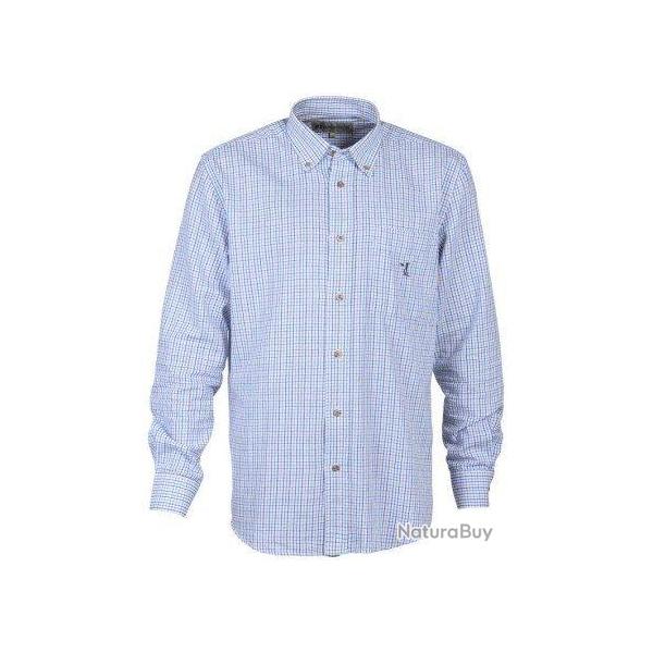 Chemise � manches longues bleu Percussion