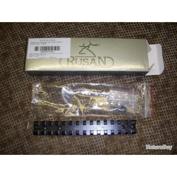 rail PICATINNY en acier RUSAN pent� 10 MOA pour carabine REMINGTON 700 SA - BERGARA B14 SA