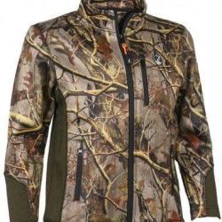 Sweat zipp&eacute; enfant GhostCamo Forest Evo PERCUSSION-16 ans