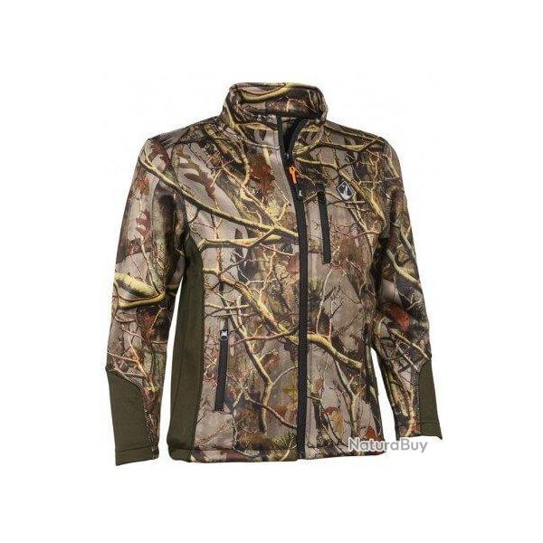 Sweat zipp� enfant GhostCamo Forest Evo PERCUSSION-16 ans