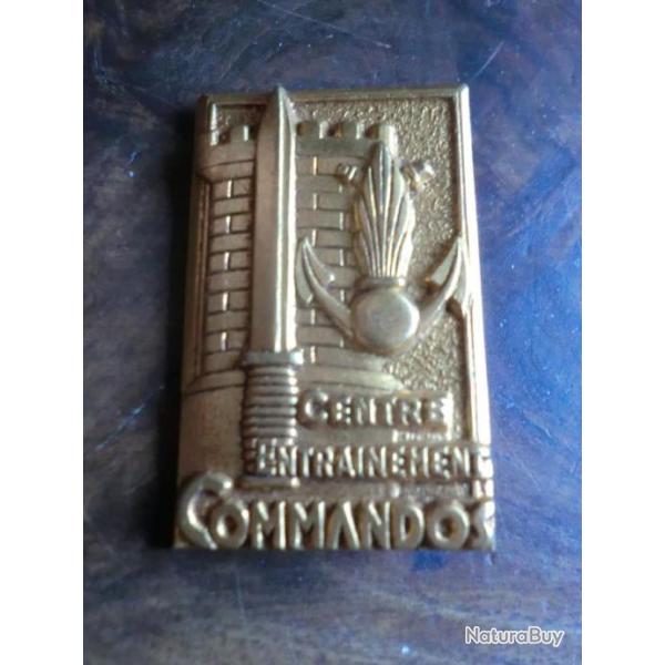 INSIGNE CENTRE DE COMMANDOS  / G 2005  DRAGO PARIS