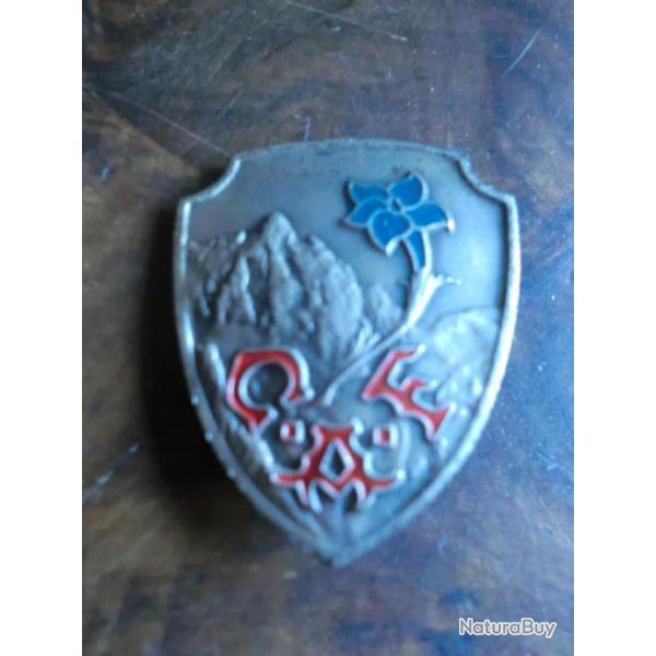 INSIGNE DU CLUB ALPIN  FRANCAIS  C A F  /  AUGIS LYON