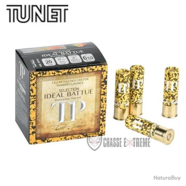 25 cartouches TUNET Tp Ideal Battue 26G Cal 20/67 Pb N 6.5